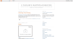 Desktop Screenshot of ctaylorhappyplayground.blogspot.com