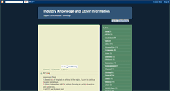 Desktop Screenshot of industryk.blogspot.com