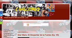 Desktop Screenshot of cinecomio.blogspot.com