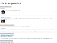 Tablet Screenshot of kthrocketprobe2010.blogspot.com