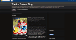 Desktop Screenshot of icecreamstorm.blogspot.com