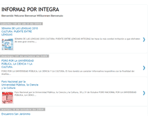 Tablet Screenshot of informa2porintegra.blogspot.com