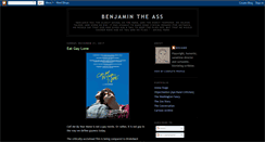 Desktop Screenshot of benjamintheass.blogspot.com