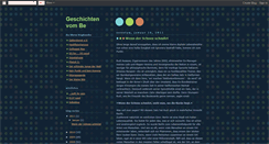 Desktop Screenshot of geschichtenvombe.blogspot.com