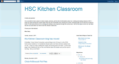 Desktop Screenshot of hsckitchenclassroom.blogspot.com