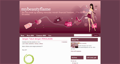 Desktop Screenshot of mybeautyflame.blogspot.com