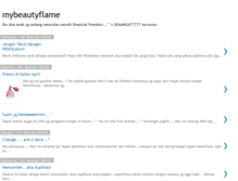 Tablet Screenshot of mybeautyflame.blogspot.com