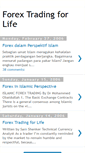 Mobile Screenshot of forextradingforlife.blogspot.com