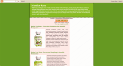 Desktop Screenshot of mustika-ratu-products.blogspot.com