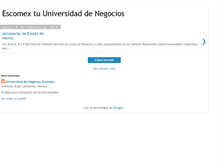Tablet Screenshot of escomexalumnos.blogspot.com