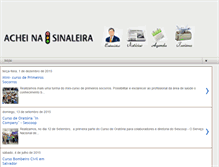 Tablet Screenshot of acheinasinaleira.blogspot.com
