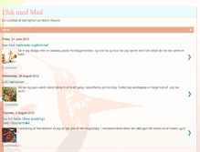 Tablet Screenshot of elskmedmad.blogspot.com