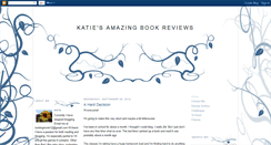 Desktop Screenshot of katiesamazingbookreviews.blogspot.com