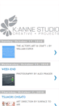 Mobile Screenshot of kannestudio.blogspot.com