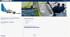Desktop Screenshot of 49er-arg.blogspot.com