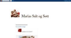 Desktop Screenshot of marias-saltogsott.blogspot.com