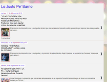 Tablet Screenshot of lojustopebarrio.blogspot.com