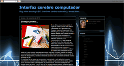 Desktop Screenshot of interfazcerebrocomputador.blogspot.com