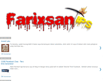 Tablet Screenshot of farixsantips.blogspot.com