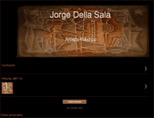 Tablet Screenshot of jorgedellasala-pinturas.blogspot.com