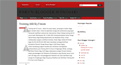 Desktop Screenshot of bloggerswonogiri.blogspot.com