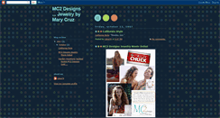 Desktop Screenshot of mc2designsjewelry.blogspot.com