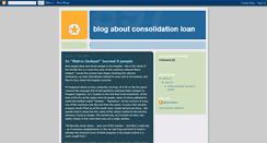 Desktop Screenshot of consolidation-loan1b.blogspot.com