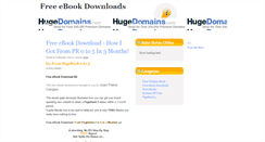 Desktop Screenshot of downloadable-ebooks-free.blogspot.com