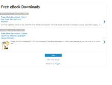 Tablet Screenshot of downloadable-ebooks-free.blogspot.com