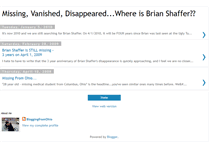 Tablet Screenshot of missingvanisheddisappeared.blogspot.com