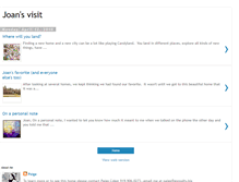 Tablet Screenshot of joanfindsahome.blogspot.com