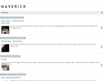 Tablet Screenshot of maverickist.blogspot.com