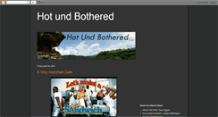 Desktop Screenshot of hotundbothered.blogspot.com