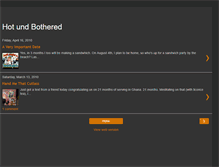 Tablet Screenshot of hotundbothered.blogspot.com