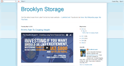 Desktop Screenshot of brooklynstorage.blogspot.com