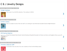 Tablet Screenshot of cjjewelrydesigns.blogspot.com