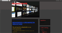 Desktop Screenshot of crbmarketingweb.blogspot.com