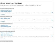 Tablet Screenshot of greatamericanpastimes.blogspot.com