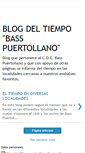 Mobile Screenshot of eltiempobasspuertollano.blogspot.com