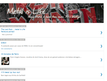 Tablet Screenshot of heavymetal-is-life.blogspot.com