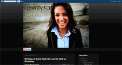 Desktop Screenshot of currentlykarli.blogspot.com