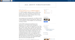 Desktop Screenshot of firefightersfund.blogspot.com