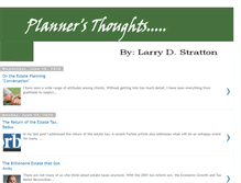 Tablet Screenshot of plannersthoughts.blogspot.com