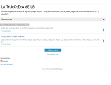 Tablet Screenshot of latrucotecade-laucha.blogspot.com