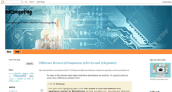Desktop Screenshot of bdcomputing.blogspot.com