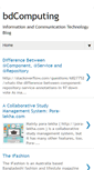 Mobile Screenshot of bdcomputing.blogspot.com