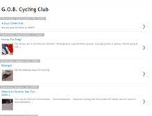 Tablet Screenshot of gobcyclingclub.blogspot.com