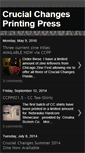 Mobile Screenshot of crucialchangesprintingpress.blogspot.com