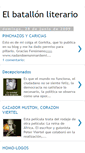 Mobile Screenshot of elbatallonliterario.blogspot.com