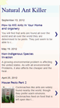 Mobile Screenshot of natural-ant-killer.blogspot.com